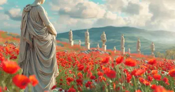 L’origine mythologique des fleurs de coquelicot