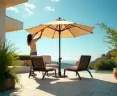 Installer une dalle de parasol aisément